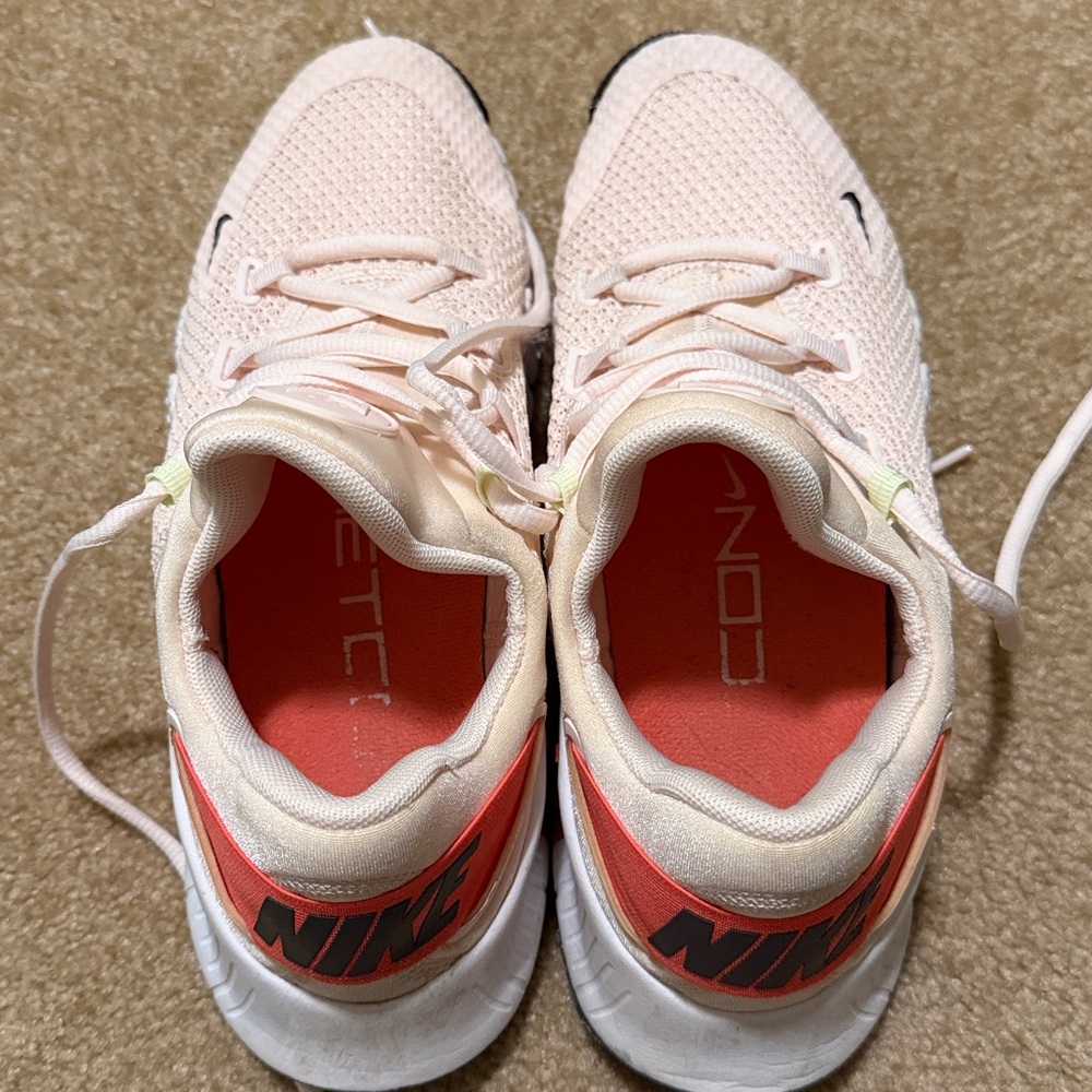 Nike Pink and White Athletic Sneakers - Picture 4 of 6